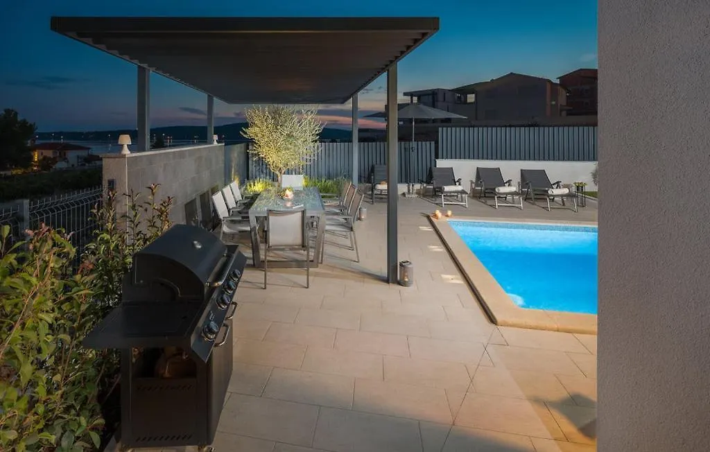 Charming Holiday Villa With Private Pool And Sea View 메덜린 크로아티아